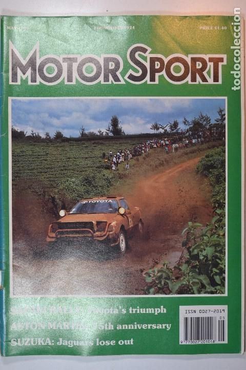 Coches: 1990 REVISTA MOTOR SPORT MASERATI BITURBO 2.24V ROAD TEST - PORSCHE 944 S2 CABRIOLET