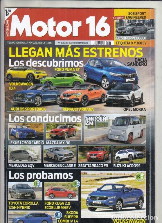 Coches: REVISTA MOTOR 16 N&ordm; 1783. A&Ntilde;O 2020. PRUEBA: FORD KUGA 2.0 ESCOBLUE MHEV ST-LINE.