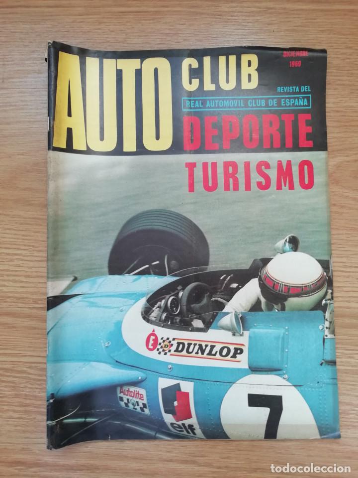Coches: REVISTA AUTO CLUB - RACE - DICIEMBRE 1969