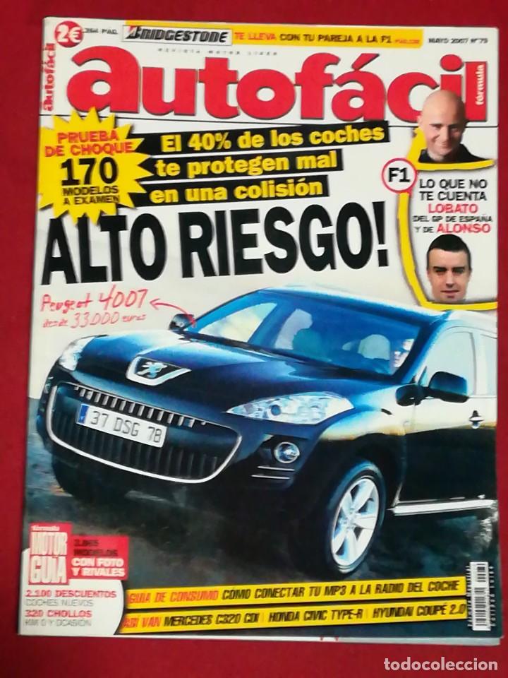 Coches: Autofacil 79 Mercedes C320 CDI Honda Civic type-R Hyundai coup&eacute; 2.0 170 modelos a examen