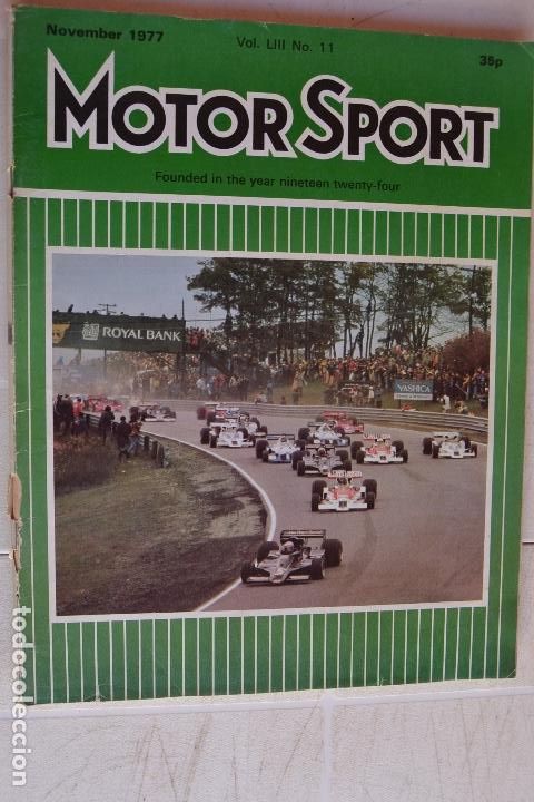 Coches: 1977 REVISTA MOTOR SPORT - FERRARI 250 GT SWB BERLINETTA - CANADIAN GRAND PRIX
