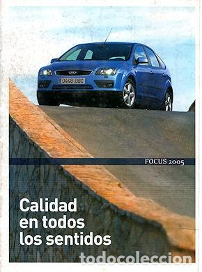 Voitures: FORD FOCUS PUBLICIDAD REPORTAJE CATALOGO