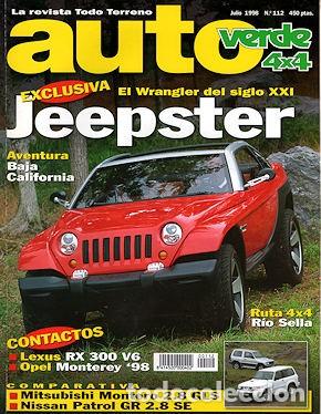 Auto: AUTO VERDE 4X4 N&ordm; 112 JEEP JEEPSTER LEXUS RX 300 GALLOPER EXCEED NISSAN PATROL GR MONTEREY