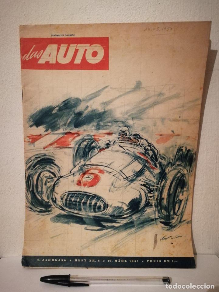 Voitures: ANTIGUA REVISTA - DAS AUTO HEFT 6 - COCHES - A&Ntilde;O 1951 ZEITSCHRIFT - EN ALEMAN