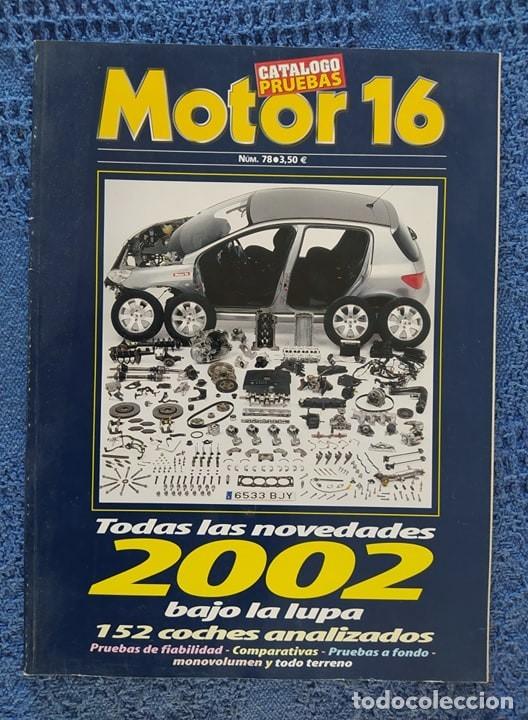 Coches: Motor 16 cat&aacute;logo pruebas a&ntilde;o 2002 numero 78 164 paginas