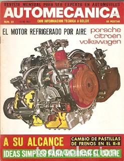 Coches: Revista Automec&aacute;nica n&ordm; 23. julio 1971. automec-23