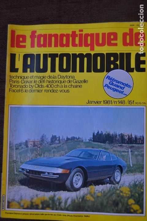 Coches: 1981 REVISTA LE FANATIQUE DE L`AUTOMOBILE - FERRARI DAYTONA
