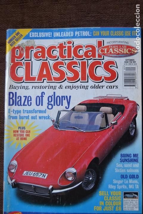 Coches: 1997 REVISTA PRATICAL CLASSICS - JAGUAR E TYPE - SINGER LE MANS - RILEY SPRITE - MG TA