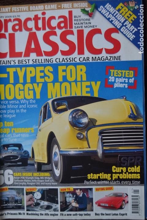 Coches: 2005 REVISTA PRATICAL CLASSICS - LOTUS ESPRIT - PRINCESS MKIV - JAGUAR E TYPE