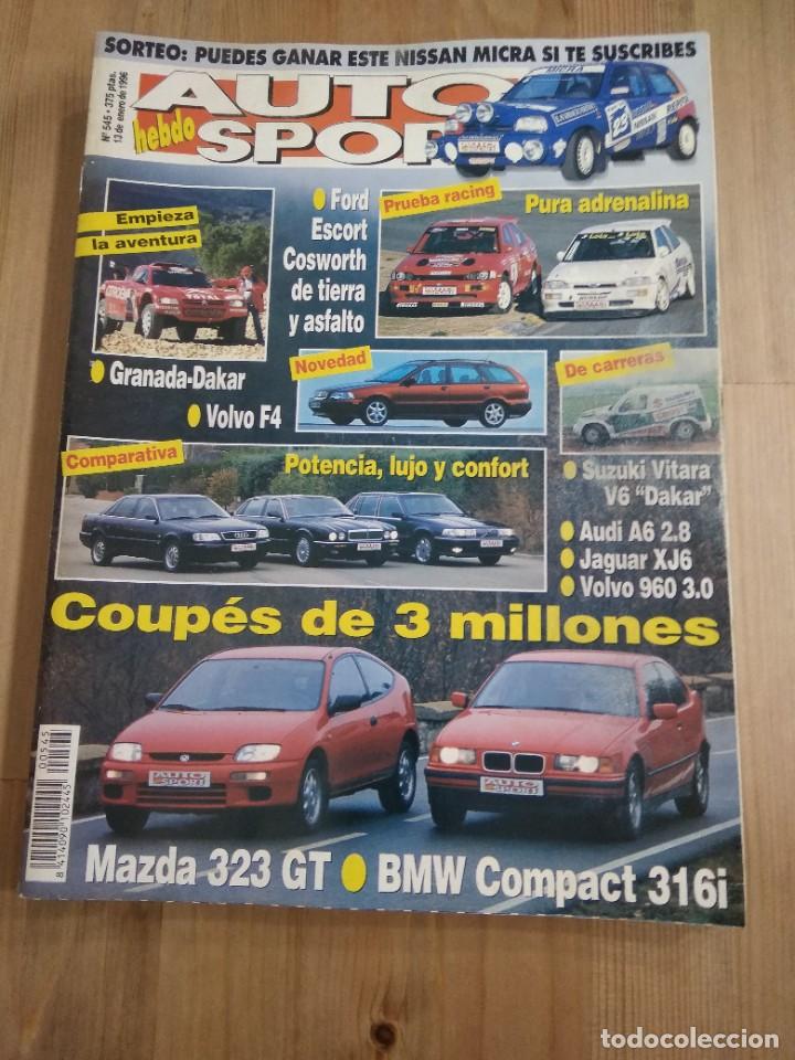 Coches: Revista Auto Hebdo 1996 - Foto 1