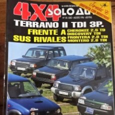 Voitures: REVISTA SOLO AUTO 4X4 155 NISSAN TERRANO II JEEP CHEROKEE LAND ROVER DISCOVERY OPEL FRONTERA. Lote 239854440