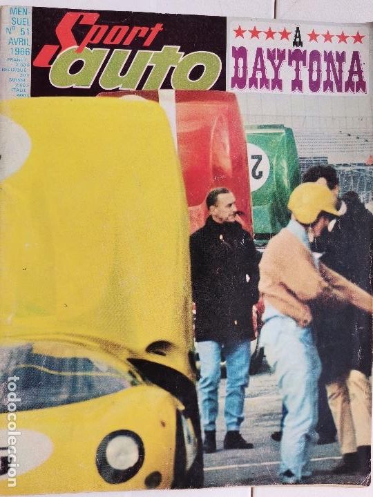 Coches: 1966 REVISTA SPORT AUTO ESPECIAL DAYTONA - LAMBORGHINI 400 GT 2+2 - JAGUAR E