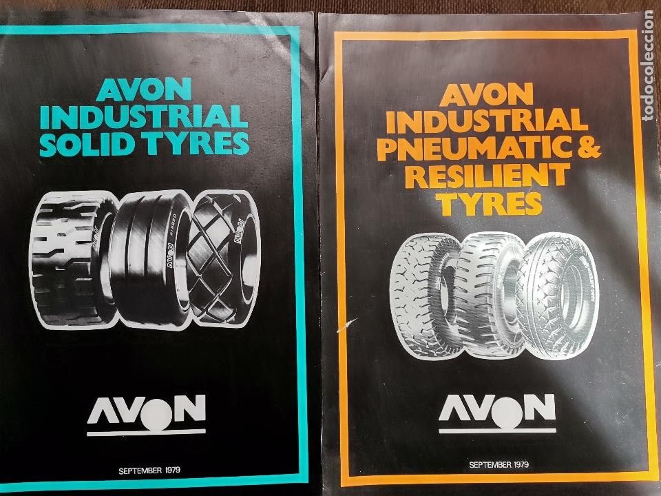 Coches: 1979 2 CATALOGOS DE NEUMATICOS AVON - 1979 AVON TYRES BROCHURE
