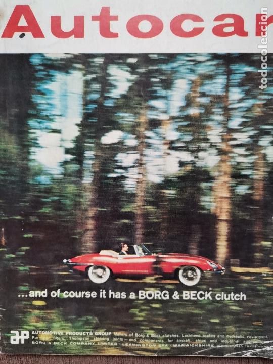 Coches: 1962 REVISTA AUTOCAR - JAGUAR XKSS - COSTA BRAVA TOUR - ROAD TEST ALVIS 3-LITRE