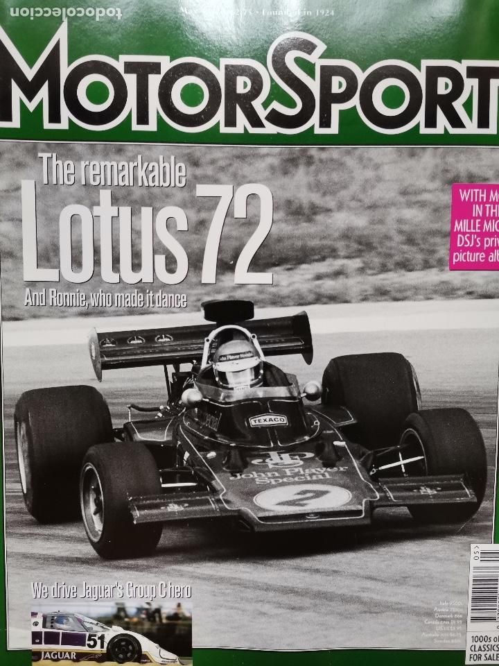 Coches: 1997 REVISTA MOTORSPORT - LOTUS 72 - ALFA ROMEO MONTREAL - JAGUAR XJR6