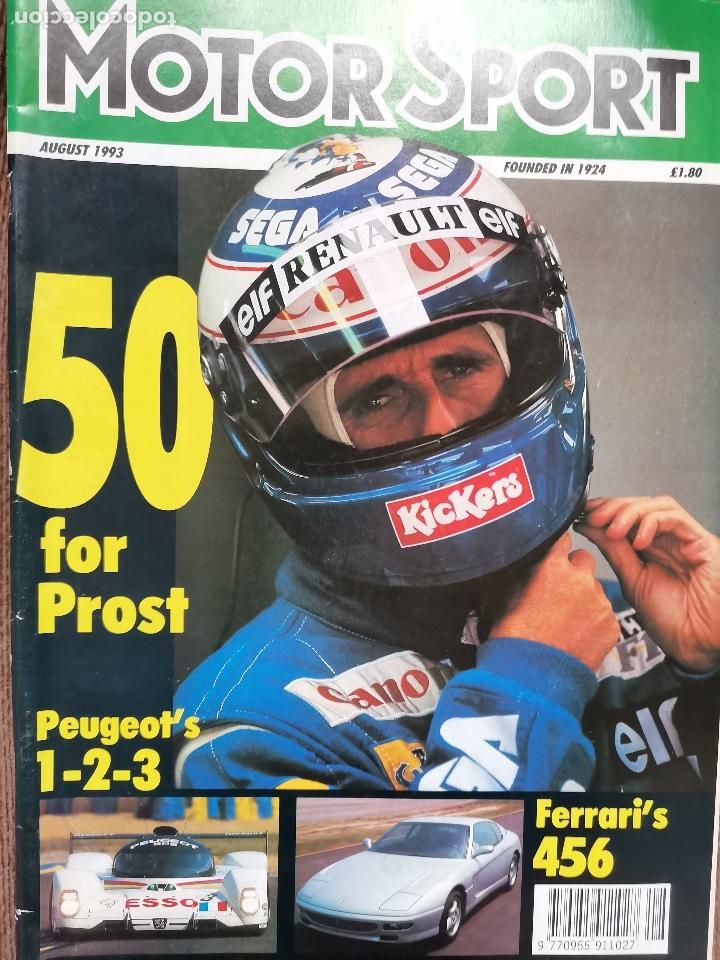 Coches: 1993 REVISTA MOTORSPORT - FERRARI 456 - - FERRARI 308 GT4 - RALLY PREVIEW