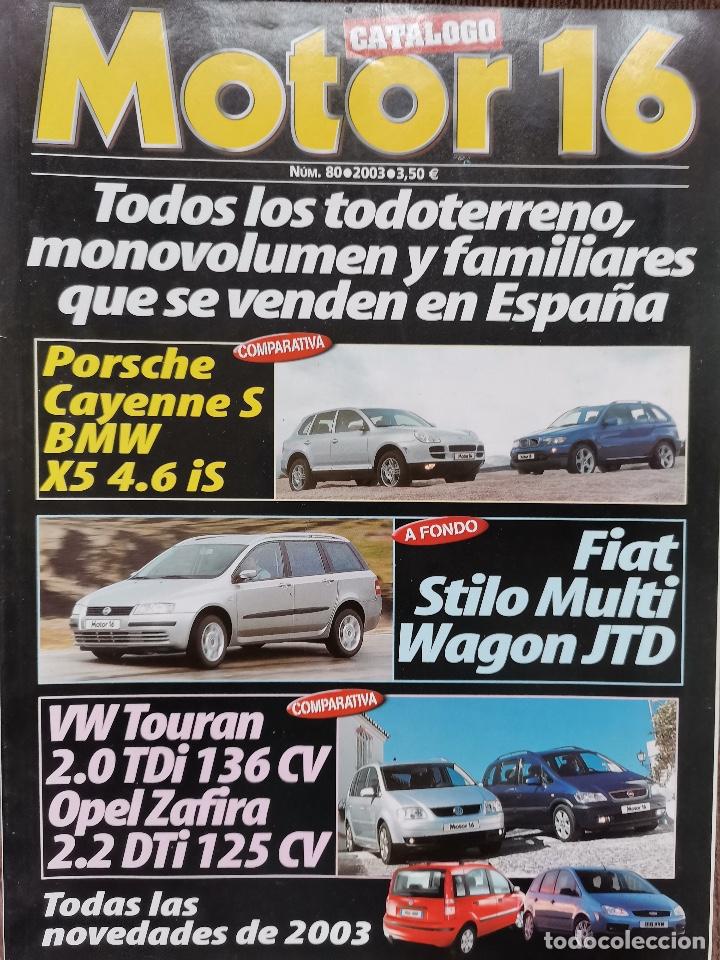 Coches: 2003 REVISTA MOTOR 16 -TODOS LOS TODOTERRENO QUE SE VENDEN EN ESPA&Ntilde;A