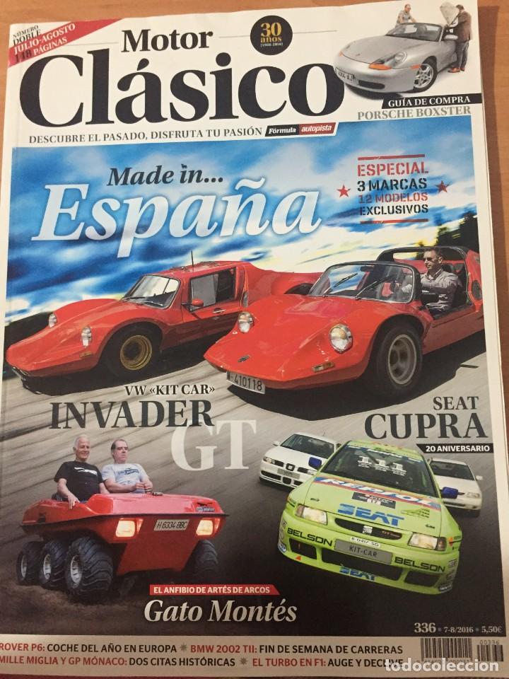 Coches: REVISTA MOTOR CLASICO N&ordm; 336