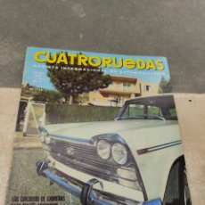 Coches: REVISTA CUATRO RUEDAS Nº1 - 1969 - INTERIOR FERRARI 206 GT - JACKIE STEWART - PUBLI SAVA - PEGASO -. Lote 245289525