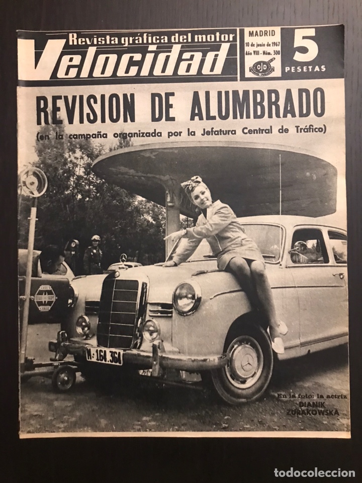 Coches: VELOCIDAD N&ordm; 300 - MORRIS 1100 GP HOLANDA FORMULA 1 JUAN FERNANDEZ ALCA&Ntilde;IZ ALUMBRADO RALLYE