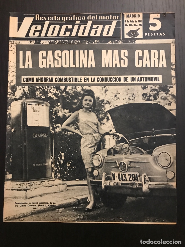 Coches: VELOCIDAD N&ordm; 304 - GP FRANCIA FORMULA 1 MOTOCROSS CASTILLA MISS ESPA&Ntilde;A VESPA MOTO MUSTANG SS 50