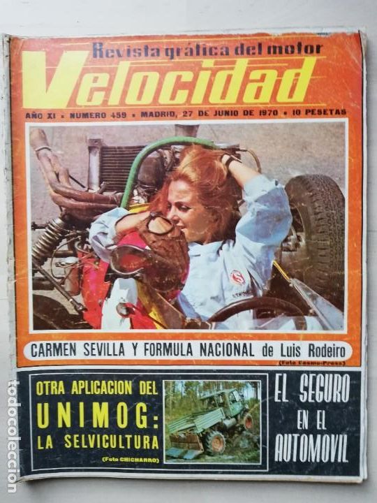 Coches: Velocidad n&ordm; 459 (27 de junio de 1970) - Range Rover - Triumph Stag - Renault 6