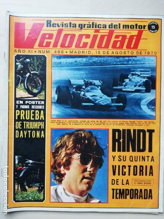 Coches: Velocidad n&ordm; 466 (15 de agosto de 1970) - Circulaci&oacute;n en Madrid - Citro&euml;n Mehari