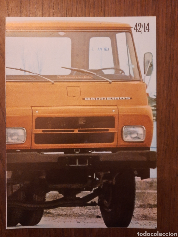 Cars: Catalogo camion barreiros 42/14