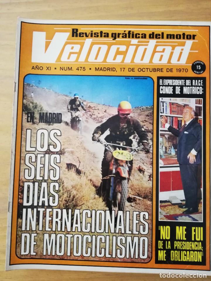 Coches: Velocidad n&ordm; 475 (17 de octubre de 1970) - Novedades Sal&oacute;n de Par&iacute;s - RACE - Honda Mini Trail
