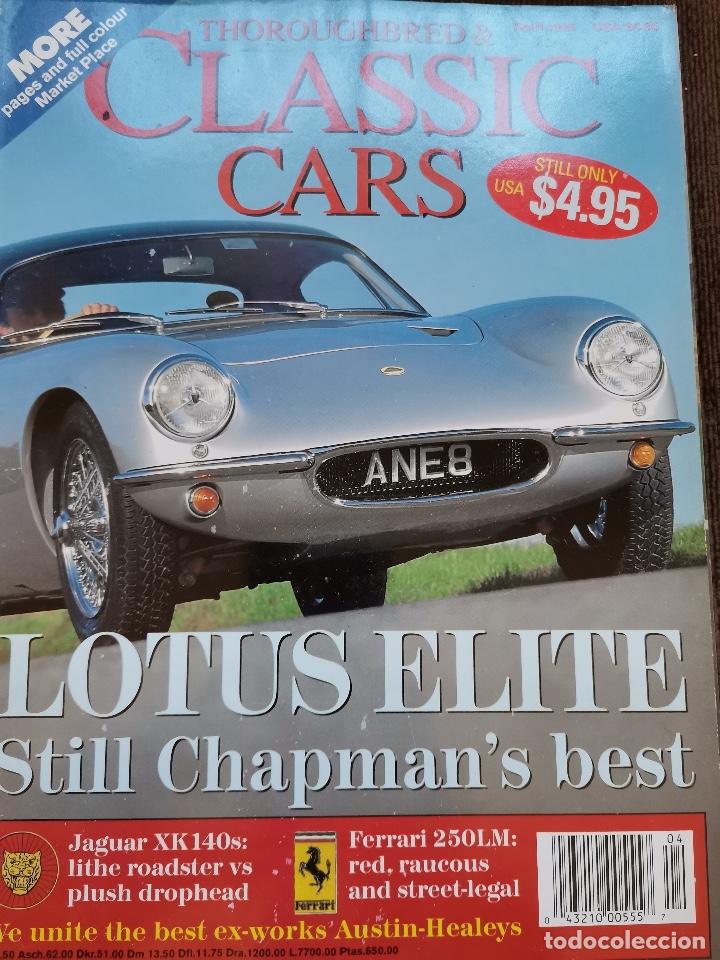 Coches: 1995 REVISTA THOROUGHBRED & CLASSIC CARS - LOTUS ELITE - FERRARI 250 LM - JAGUAR XK140S