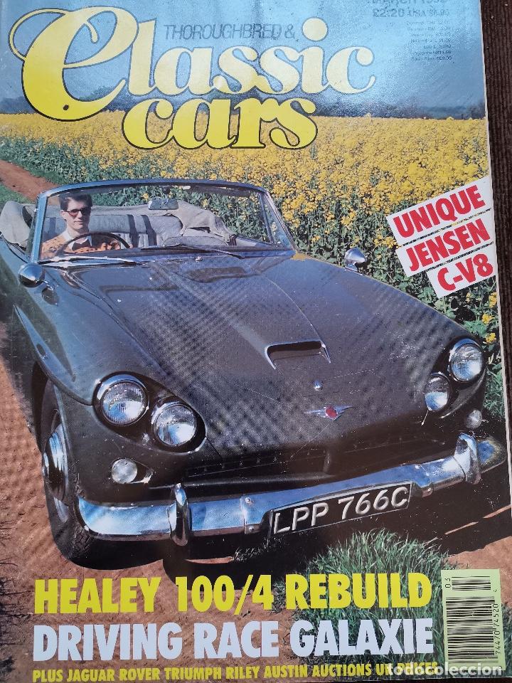 Coches: 1992 REVISTA THOROUGHBRED & CLASSIC CARS - JENSEN C-V8 - HEALEY 100/4 - JAGUAR - ROVER - TRIUMPH