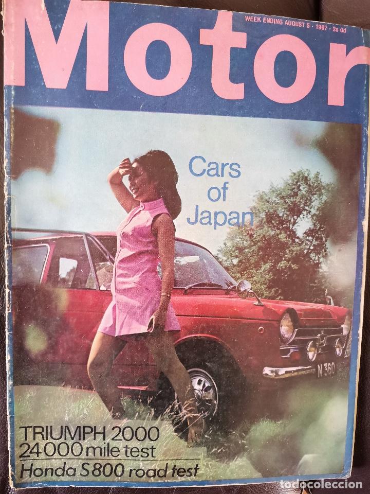 Coches: 1967 REVISTA MOTOR - ROAD TEST HONDA S 800 - TRIUMPH 2000