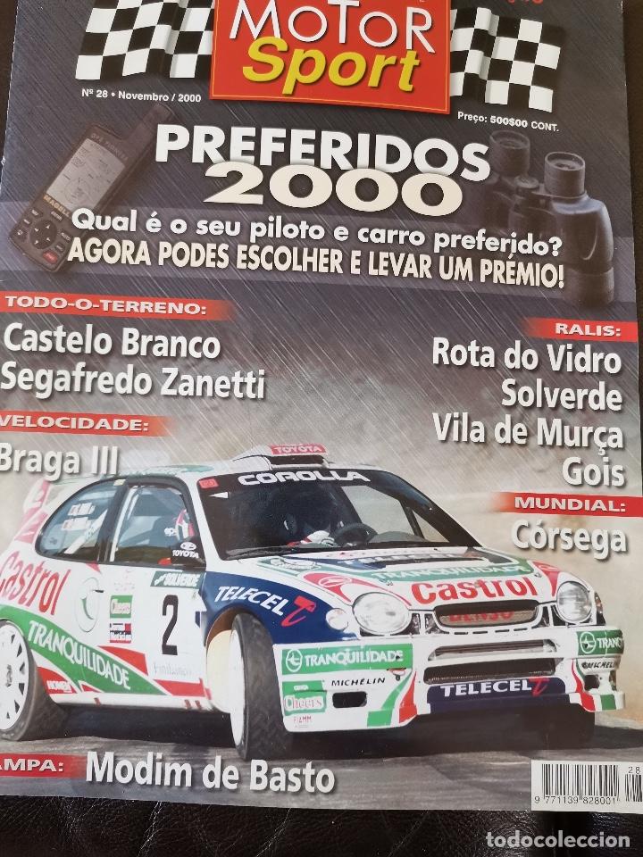 Coches: 2000 REVISTA MOTOR SPORT - RALLYE C&Oacute;RSEGA - VELOCIDADE BRAGA - RAMPA MONDIM DE BASTO