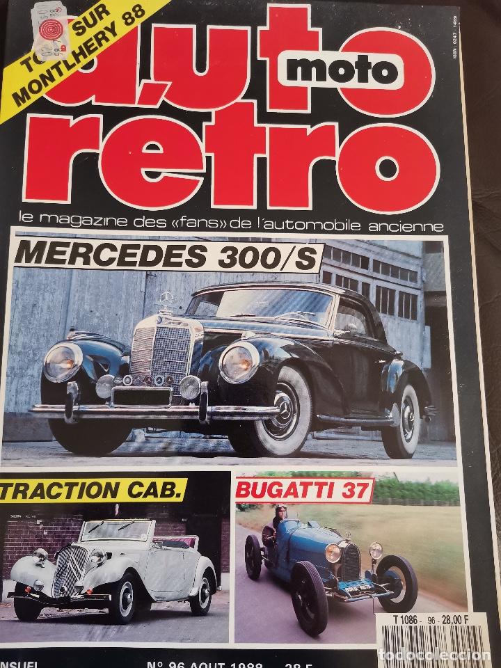 Coches: 1988 REVISTA AUTO RETRO - MERCEDES 300/S - CITROEN TRACTION CABRIO - BUGATTI 37