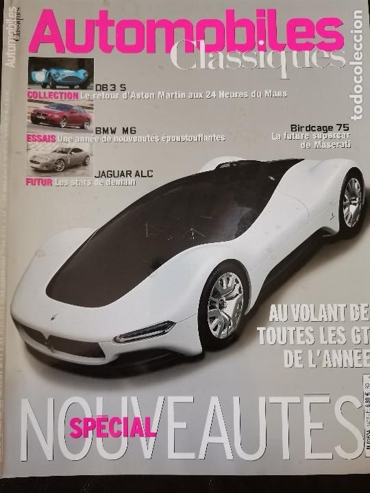 Coches: 2005 REVISTA AUTOMOBILES CLASSIQUES -ASTON MARTIN DB3 S - BMW M6 - JAGUAR ALC