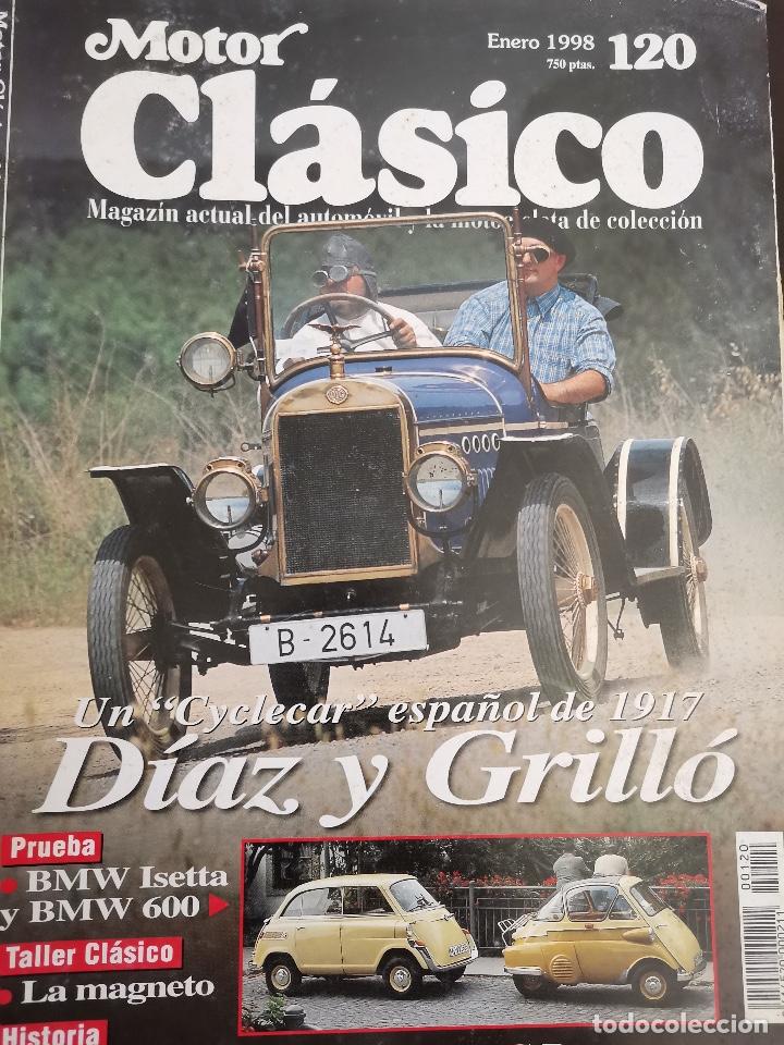 Coches: 1998 REVISTA MOTOR CL&Aacute;SICO - CYCLECAR ESPA&Ntilde;OL DE 1917 DIAZ Y GRILL&Oacute; - BMW ISETTA - MOTORES HISPANO