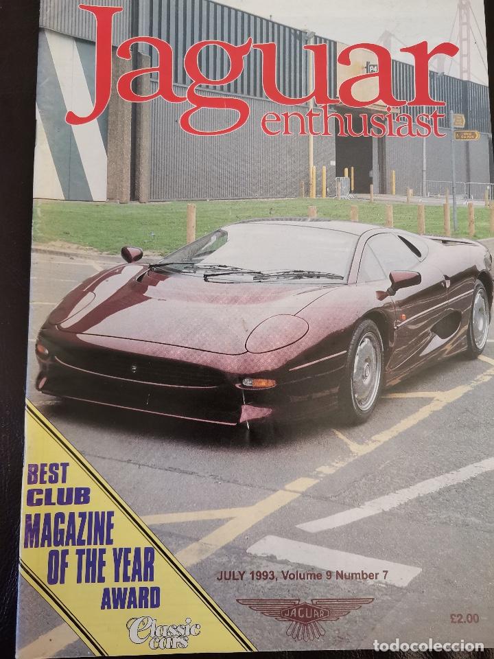 Coches: 1993 REVISTA JAGUAR ENTHUSIAST - JAGUAR XJ 220
