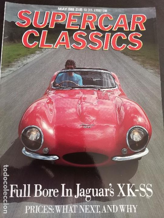 Coches: 1989 REVISTA SUPERCAR CLASSICS - JAGUAR`S XK-SS