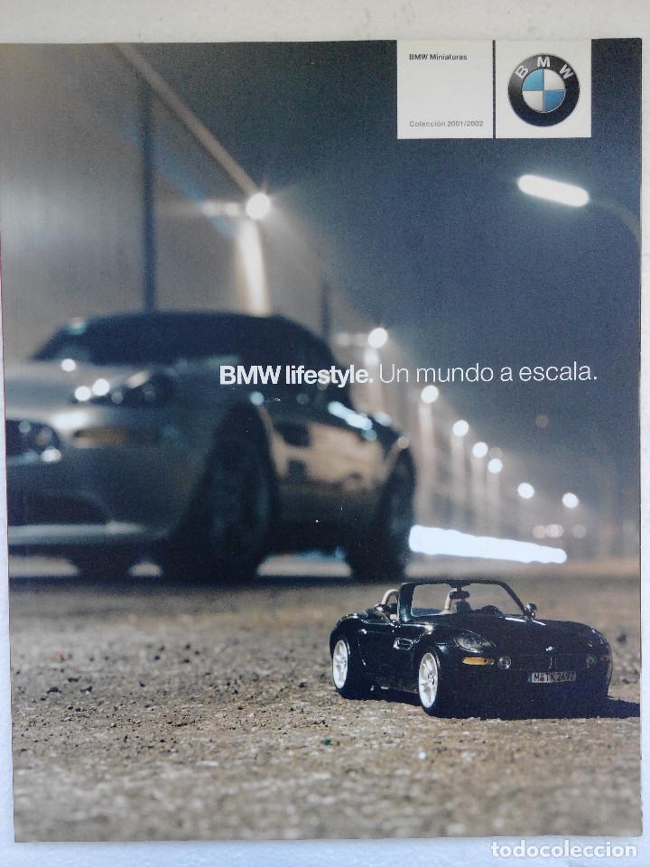 Autos: CATALOGO BMW MODELOS A ESALA. UN MUNDO A ESCALA - COLECCION 2001 - 2002 -