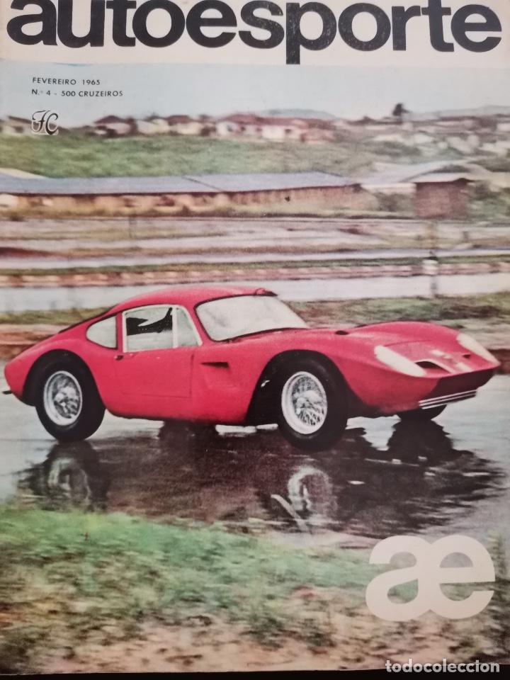 Coches: 1965 REVISTA AUTOESPORTE - FERRARI V8 MARANELLO - LOTUS - SIMCA GT