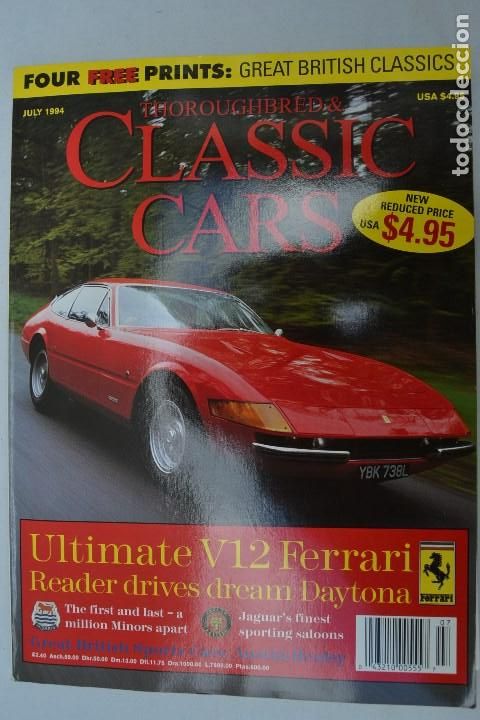 Coches: 1994 REVISTA THOROUGHBRED & CLASSIC CARS - FERRARI DAYTONA V12 - AUSTIN HEALEY