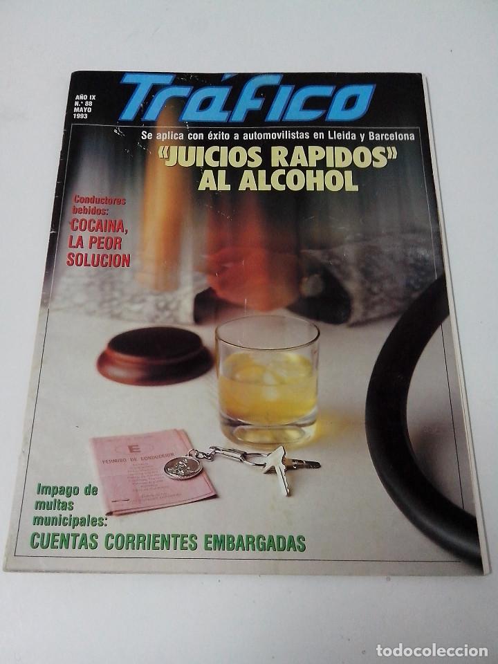 Cars: REVISTA TRAFICO N&ordm; 88 MAYO 1993 CON MAPA DESPLEGABLE