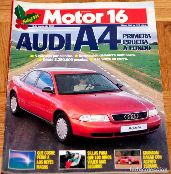 Coches: REVISTA MOTOR 16, ENERO 1995, N&Uacute;MERO 585