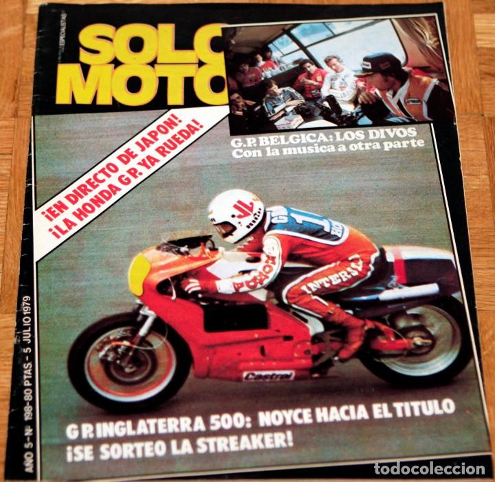 Coches: EVISTA SOLO MOTO, N&Uacute;MERO 198, JULIO 1979