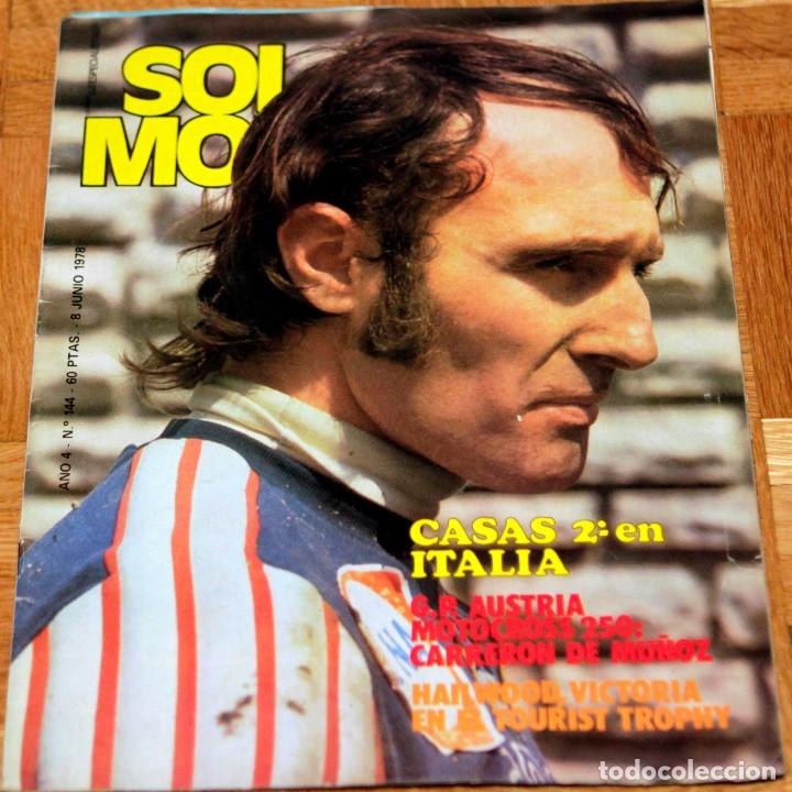 Coches: REVISTA SOLO MOTO, N&Uacute;MERO 144, JUNIO 1978