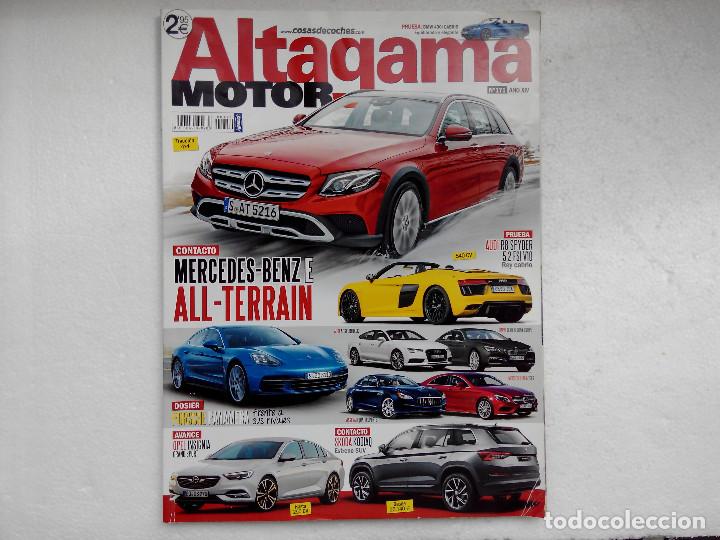 Coches: REVISTA ALTAGAMA - ALTA GAMA N&ordm; 171- FOTO SUMARIO-A-JAGUAR F-TYPE V8-ALFA GIULIA 2.9-VOLVO V40 D3-