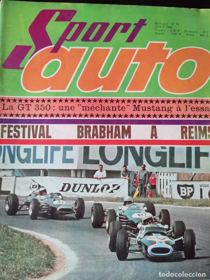 Coches: 1966 REVISTA SPORT AUTO - JAGUAR E 2+2 - G.P INGLATERRA