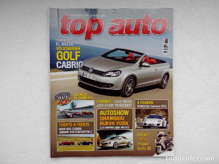 Coches: TOP AUTO N&ordm; 260 JUNIO 2011-BMW 650i CABRIO-JAGUAR XKR CONVERTIBLE-SMART FORTWO ELECTRIC DIVE