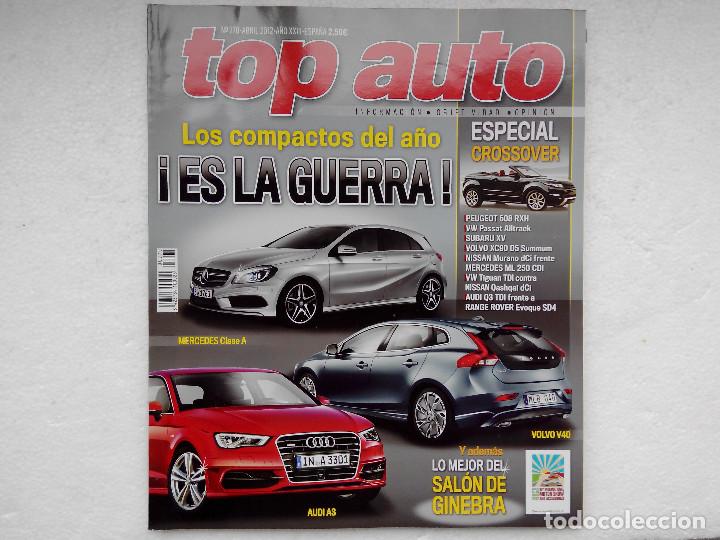 Coches: TOP AUTO N&ordm; 270 ABRIL 2012-SUBARU XV 2.0D-VOLVO XC90 D5-ML 250 CDI-MURANO 2.5 dCI-TIGUAN 2.0 TDI