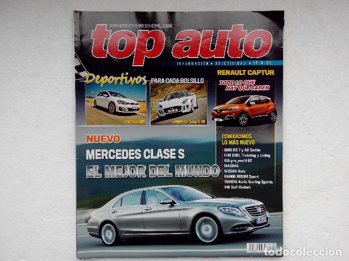 Coches: TOP AUTO N&ordm; 286 AGO 2013-VW JETTA TDI/HYBRID-JAGUAR F-TYPE S V6 -C4 PICASSO 1.6 eHDi-GOLF GTI 230CV